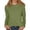 Camouflage, variant on Long Sleeve Shirts for Women Crew Neck Casual Tops Basic Tee 2026 Trendy Solid Color Top Soft Stretch Breathable Blouses for Work and Daily Wear