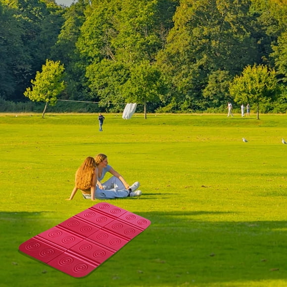 Cojín de Asiento para Exteriores Plegable y Portátil para Parques, Picnics, Cojín de Asiento Pequeño Plegable