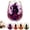 #Purple-09, variant on Halloween Party Stemless Drinking Glasses,Artisan Witch Themed Glassware Set, Autumn Harvest Witch Gold Rim Clear Cups for Cocktails Juice Iced Coffee, Spooky Home Decor Gift(Purple)