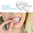 thumbnail image 4 of 2-Pack Transparent EVA Anti-Teeth Grinding Guards with Storage Case & Instructions - Customizable Nighttime Dental Protectors for Sleep (Large & Small Sizes), 4 of 4