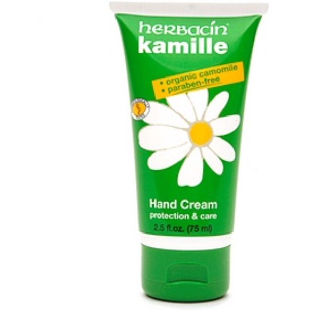 Herbacin Cosmetics Kamille Paraben Free Hand Cream 2 5 oz Walmart com