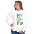 thumbnail image 4 of Herbivore Vegetarian Healthy Life Sweatshirt for Men or Women Brisco Brands X, 4 of 6
