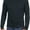 Black, variant on ToBeInStyle Men's Thermal Long Sleeve Tops w/ Warm Fleece Inner Lining - Black - Medium