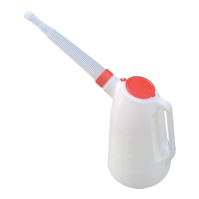 Dispensador de jarra de petróleo con tapa a prueba de polvo con medición automotriz de automotriz contenedor de contenedor de contenedor de 4L