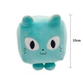 thumbnail image 2 of Juguete de peluche de gato cuadrado JShteea Libre de BPA, 2 of 8