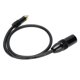 thumbnail image 5 of Cable XLR A AV, Conector Chapado En Oro, Núcleo De Cobre XLR Macho A Cable De Enchufe AV, Carcasa Metálica Para Reproductor De CD, 5 of 7