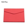 thumbnail image 3 of Unique Bargains Mini Enveloppes, Porte-Cartes de Rangement, Rouge, Lot de 100, 3 of 6