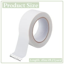 WEBEEDY Nylon Top Line and Seam Reinforcement Adhesive Tape White 40mm 45m/roll