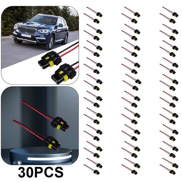 2x HB3 9006 HB4 Conector Adaptador Enchufe Bombilla para Faro Antiniebla