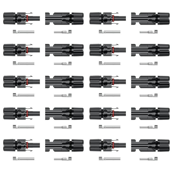 RICH SOLAR 10 Pairs Solar Connectors
