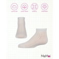 thumbnail image 6 of MeMoi Girls Pelerine Cotton Blend Anklet Socks - Girls - Female, 6, White, 6 of 9