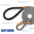 thumbnail image 3 of lynxking Slip Lead Dog Leash 5FT x 1/2 inches Strong Braided Dog Rope for Small Medium Large Dogs, 3 of 7