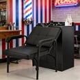 thumbnail image 3 of Artist Hand Heavy Duty Reclining Barber Shampoo Chair Salon Beauty Spa Equipment(Black), 3 of 16