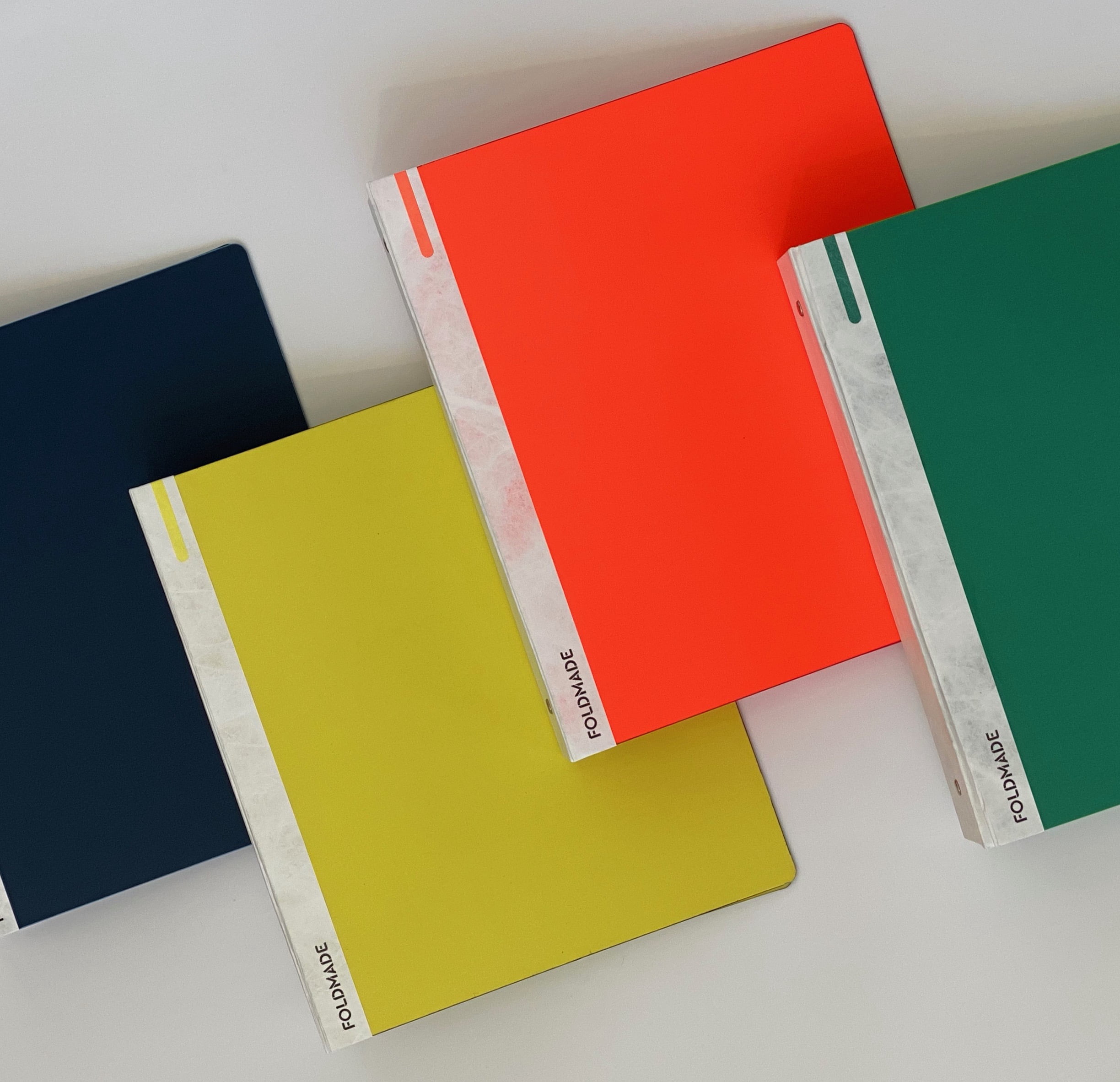 Foldmade Paperboard 3-Ring Binder, 1.5" Malibu Green, 275 Sheets