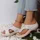 thumbnail image 5 of Amzcrzy Zapatos de mujer,Zapatos de mujer,Zapatillas de mujer, Sandalias y pantuflas de playa planas con punta abierta para mujer Sandalias Mujer Zapatillas De Casa, 5 of 8