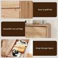 thumbnail image 5 of FIAKOA 50” Tall 5 Drawer Dresser for Bedroom,Farmhouse Storage Chest of Drawers for Livingroom , Oak, 5 of 8