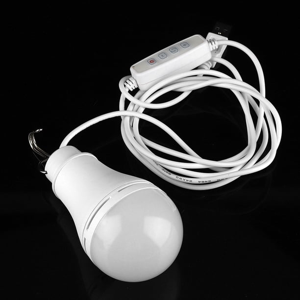 Lámpara de Emergencia ANGGREK Con Bombilla LED USB Portátil para Acampar Senderismo Lectura