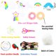 thumbnail image 3 of Kit de costura para niños, bonito kit completo de manualidades con fieltro con dibujos animados, juguete interactivo para estudiantes, suministros de manualidades artísticas para principiantes, niños, 3 of 8