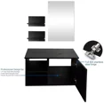 thumbnail image 4 of ELECWISH 28 in Bathroom Vanity with Sink Cabinet Wall Mounted Mirro w/ 2 Shelf Storage, 4 of 12