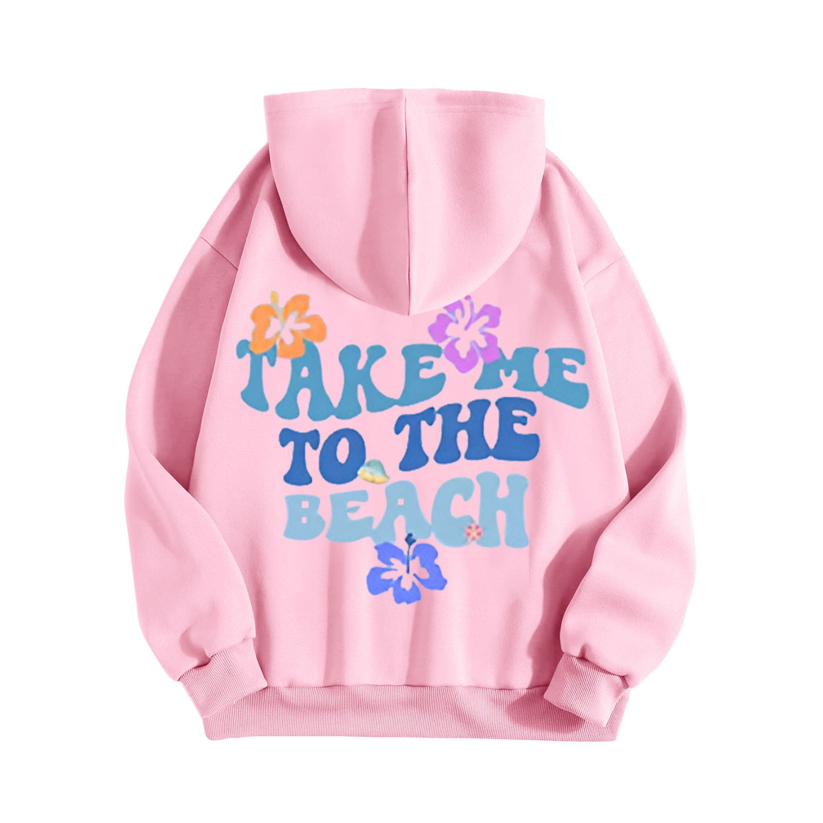 kamemir Comfort Colors Sweatshirts Womens Cute Hoodies Pink Hoodie 