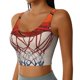 thumbnail image 2 of Balery Basketball Shot Sujetadores deportivos con espalda cruzada para mujer, acolchados, sin costuras, de alto impacto, ideales para yoga, gimnasio, entrenamiento y fitness.-Large, 2 of 8