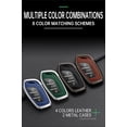 thumbnail image 7 of Key Case Cover for MG 4 EV MG EHS EZS EV GT HS ZS ZX MG4 MG5 MG6 for Roewe RX3 RX5 RX8 ERX5 I6 I5 Accessories with Keychains Alloy PU Leather Material Key Fob Cover, 7 of 7