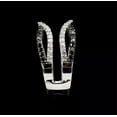 thumbnail image 2 of 2Ct Round Lab-Created Diamond Wrap Enhancer Wedding Ring 14K White Gold Plated, 2 of 3