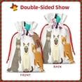 thumbnail image 2 of KLL Pet Care Grooming for Christmas Gift Bag,Holiday Bags for Gifts Christmas Bags & Drawstring Gift Pouch Reusable Holiday Gift Bags & Party Favor Bags (1 PCS)-Medium, 2 of 9