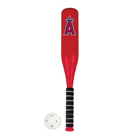 Franklin Sports MLB Los Angeles Angels Jumbo Plastic Bat & Ball