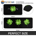 thumbnail image 3 of St. Patricks Day Kitchen Rug Set,Irish Shamrock St Patrick Gnomes Pattern Runner Rugs with rubber dot Backing,Throw Rugs Washable for Kitchen Sink,Laundry Room,Standing Desk,Spring Rugs,Green, 3 of 7