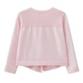 thumbnail image 3 of NAISIBABY Girls Cardigan Sweater, Button Up Long Sleeve Bow Knitted Kids Casual Tops Pink 3-4T, 3 of 8