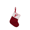 F, variant on Christmas Stockings with Initials, 7.7 Inch Mini Stockings With Initials Christmas Stockings With 26 Letters Christmas Decorations Red Knitted Letters Embroidered Christmas Stockings