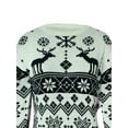 thumbnail image 4 of FOCUSNORM Robe Tricotée de Noël pour Femmes, Manches Longues, Jupe Courte, 4 of 6