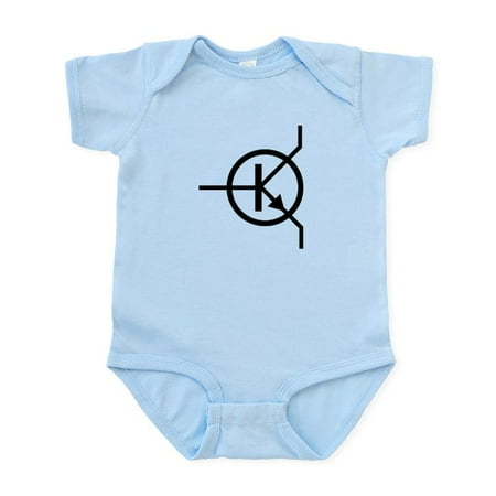 

CafePress - Transistor Icon Infant Bodysuit - Baby Light Bodysuit Size Newborn - 24 Months