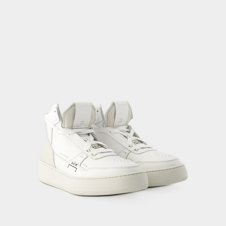 【関税込み】Luol Hi Top Ii Sneakers - A Cold Wall - Leather A-Cold-Wall* Luol Hi Top Ii Sneakers - Leather - Beige