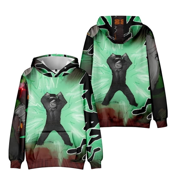 Boys Forsaken Chance 3D Figure Hoodie Kids Forsaken Chance Character Group Hoody