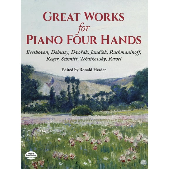 Dover Classical Piano Music: Four Hands Great Works for Piano Four Hands, (Paperback)