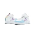 thumbnail image 3 of Tenis Bota Pirma Para Niña Basketball Ajustables Blanco/Azul blanco 19.5, 3 of 6