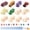 Color 2, variant on 8Pcs DIY Wood Car with 12 Color Acrylic Paint Unfinished Wooden Car Toy for Easy Woodworking Arts and Crafts Kit Party Present for Boy and Girl