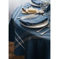 thumbnail image 5 of DII Blue French Chambray Tablecloth, 60x104", 100% Cotton, 5 of 10