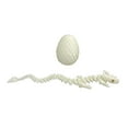 thumbnail image 3 of 3D Printed Egg Dragon Joint Articulated Detachable Toy Creative Figurine Holiday Birthday Gift Glow Dark Rainbow Magical Poseable Glows With, 3 of 7
