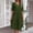 Green, variant on Summer Dress Women's Dress Lightweight V Neck Beach Dress Half Sleeve Midi Dress Loose Knee Length Buttons Dress With Pockets Dresses for Summer Casual Summer Clothes for Women Summer Midi Dresses