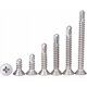 thumbnail image 5 of Tornillos de metal autoperforantes Tornillos autoperforantes de cabeza plana Phillips de acero inoxidable para metal, M3.9 × 32 mm, 50 piezas Ormromra XDWJ-70-22, 5 of 8