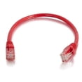 thumbnail image 1 of Câble de Patch Réseau Ethernet Cat5e Sans Accroc Non Blindé 2 Pi - Rouge, 1 of 1