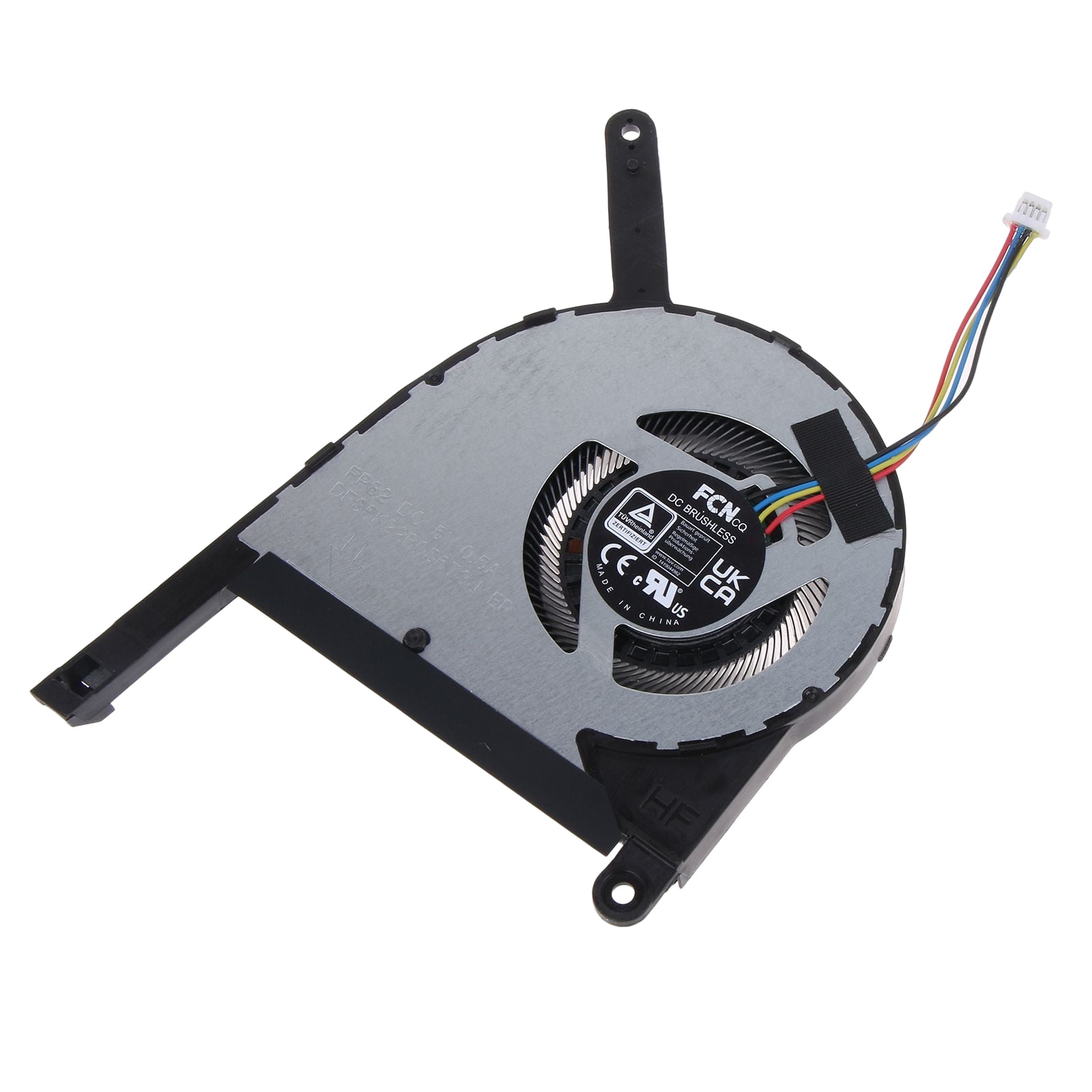 High-performance CPU GPU Cooling Fan Laptops Replacement Cooler 4 Pin Power Connector Compact-size used for FX507