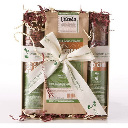 Women's Bean Project Two Chili Mixes and Cornbread Mix Gift Set