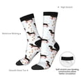 thumbnail image 4 of Logiee Dachshund Dog Print Adult Socks for Men & Women,Calf Socks, Ankle Socks,Boots Socks,Breathable Casual Sock,Unisex Crew Socks, 4 of 6