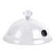 thumbnail image 1 of Tapa de cúpula Cloche, herramienta resistente para presentación de alimentos, tapa infusora transparente, accesorios Diámetro 16 cm, 1 of 9