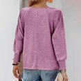 thumbnail image 4 of yunLCZ Womens Long Sleeve Shirts Long Sleeve Tops For Women 2025 Spring Fashion T Shirts For Women Crewneck Casual Loose Shirts Basic Tee Spring Summer Outfits 4224, 4 of 4