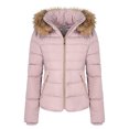 thumbnail image 2 of Csndyce Women's Winter Puffer Coat Removable Hood Thicken Parka Coat Fleece Lined Warm Winter Jacket, 2 of 5